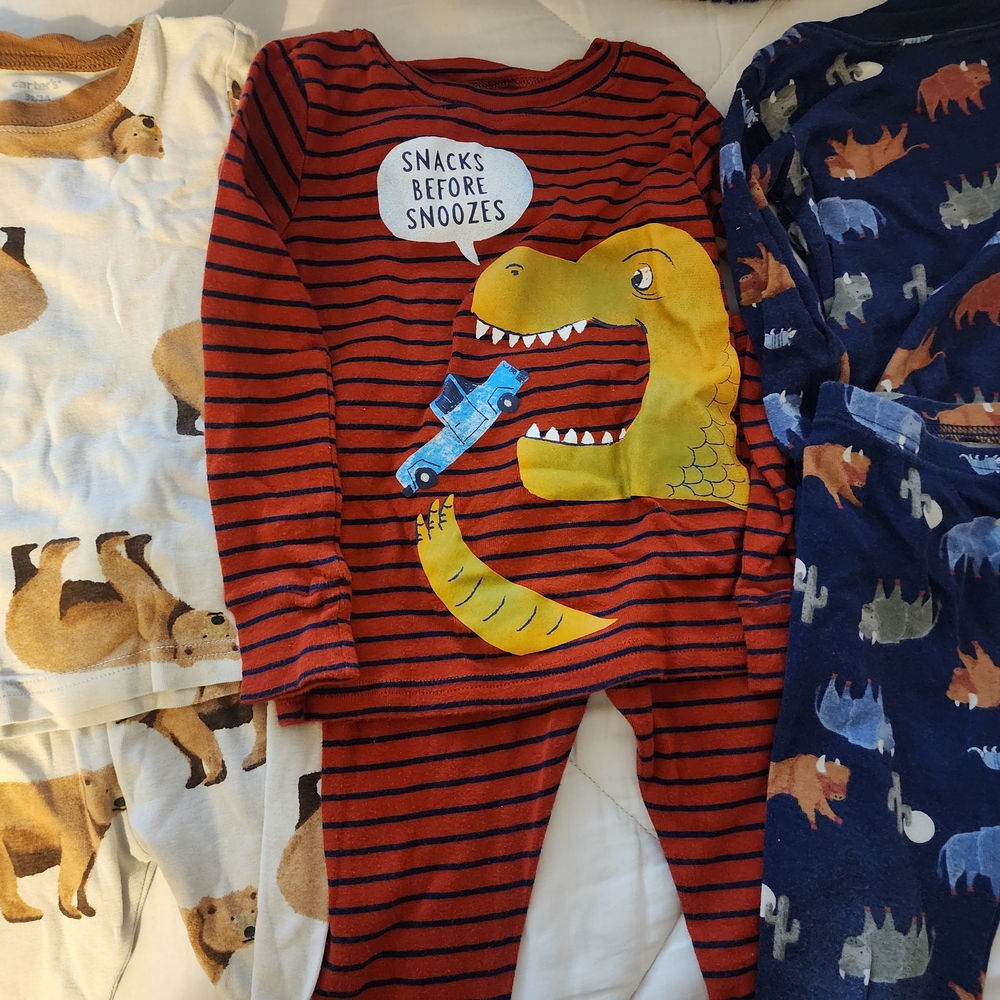 Carter's Boys Long Sleece PJ's - 3T